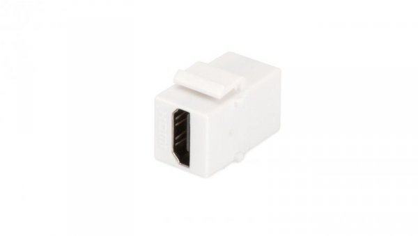 Moduł Keystone HDMI łącznik do gniazd i pustych paneli żeński/żeński biały DN-93401