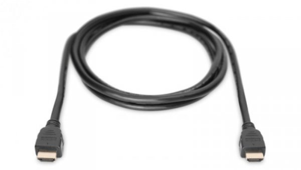 Kabel połączeniowy HDMI Ultra HighSpeed z Ethernetem 8K 60Hz UHD Typ HDMI A/HDMI A M/M czarny 3m AK-330124-030-S