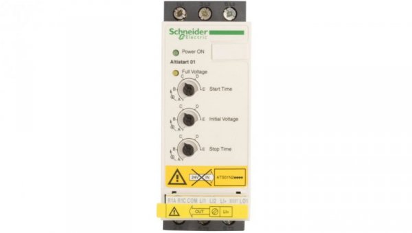 Softstart 3-fazowy 380-415VAC 9A 4kW 400V Altistart ATS01N209QN