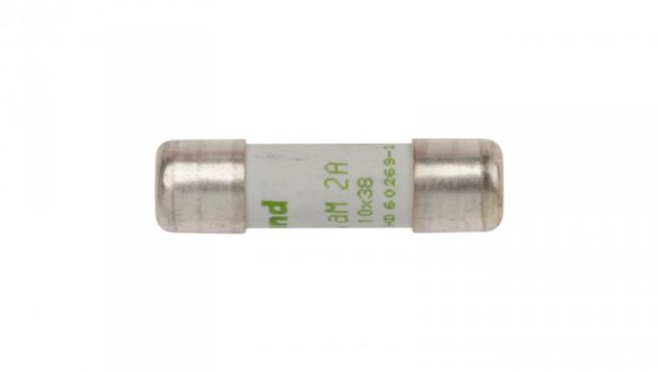Wkładka bezpiecznikowa cylindryczna 10x38mm 2A aM 500V HPC 013002