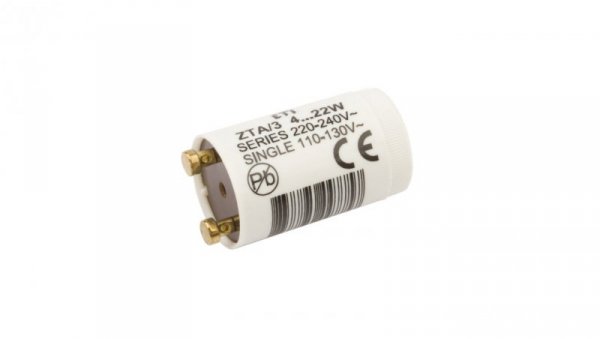 Zapłonnik do świetlówek 4-22W ZTA/3 4…22W 009512330 /25szt./