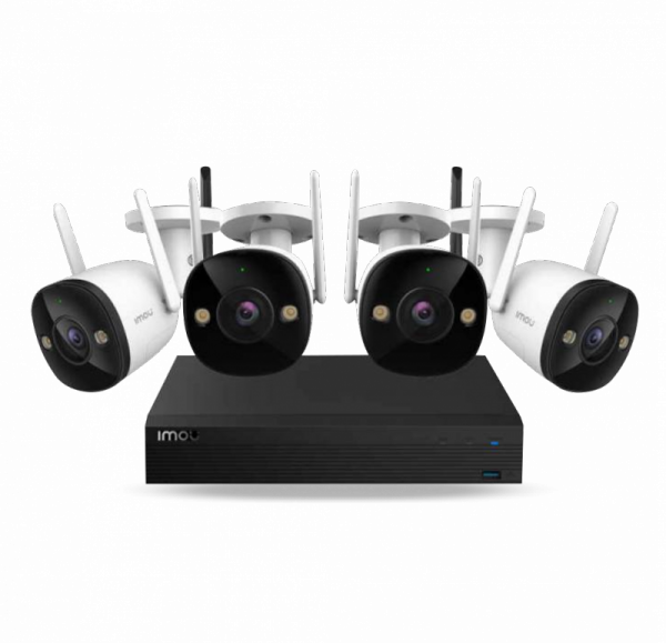 Zestaw do monitoringu wifi IMOU Wi-Fi KIT- Pro KIT/NVR1104HS-W-S2/4-F22FE