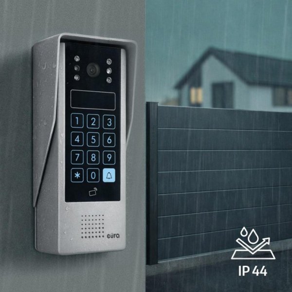 WIDEODOMOFON EURA VDP-90A3 DELTA + biały monitor TUYA