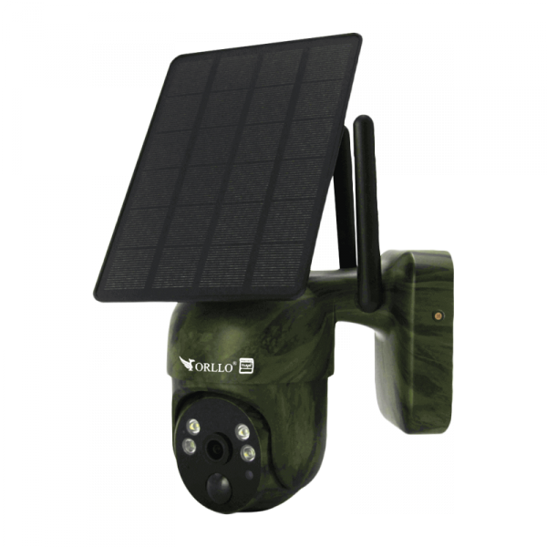 Kamera IP Orllo Bezprzewodowa 4G LTE Obrotowa z Panelem Solarnym ORLLO TZ1 MORO
