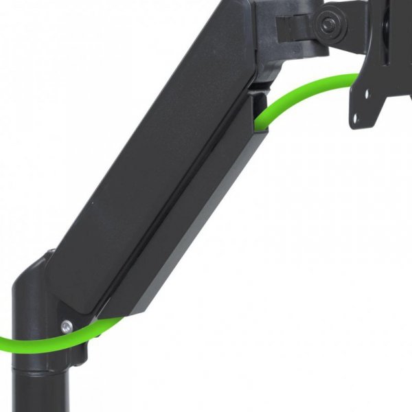 Uchwyt biurkowy na 2 Monitory 13-32&quot; UM-116 Wspomaganie gazowe 2-9kg