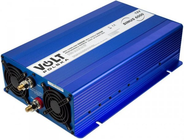 PRZETWORNICA VOLT POLSKA SINUS ECO 6000 12V / 230V 3000/6000W