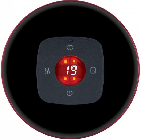 Bańka chińska elektroniczna Humanas BB01 Plus - czerwona