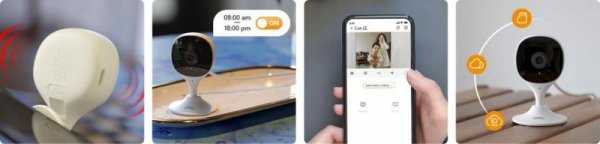 Kamera IP Imou Cue 2E 3MP IPC-C32EP z kartą pamięci 64GB