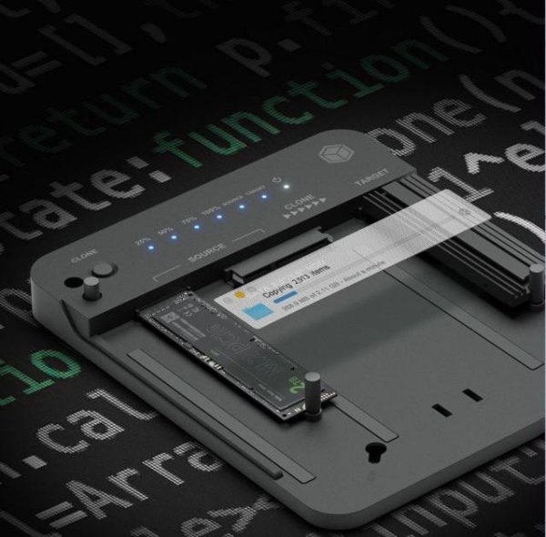 Stacja klonująca i dokująca IcyBox  IB-2913MCL-C31 dla M.2 NVMe SSD i HDD