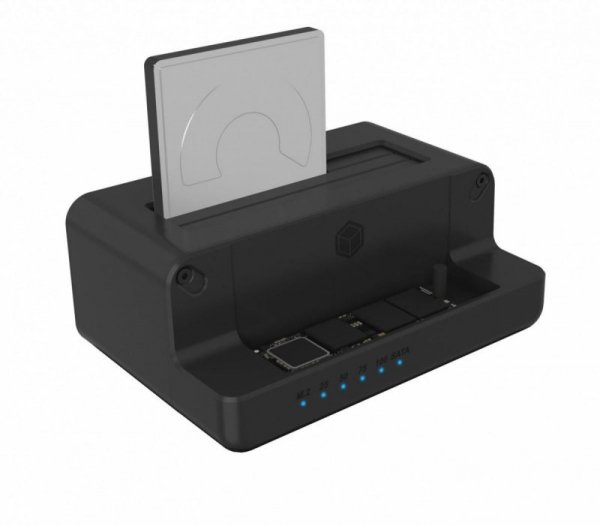Stacja klonująca i dokująca IcyBox  IB-2914MSCL-C31 2,5 i 3,5 cala na M.2 NVMe