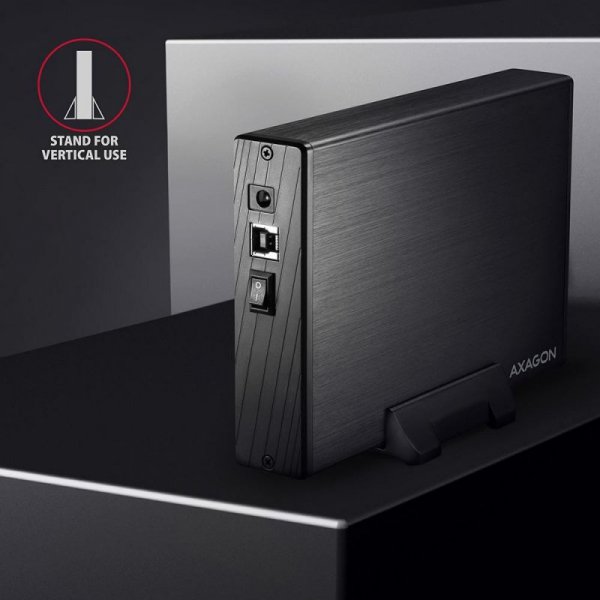 Obudowa zewnętrzna AXAGON EE35-XA3  aluminiowa, USB 3.2 Gen 1 SATA 3G 3.5"