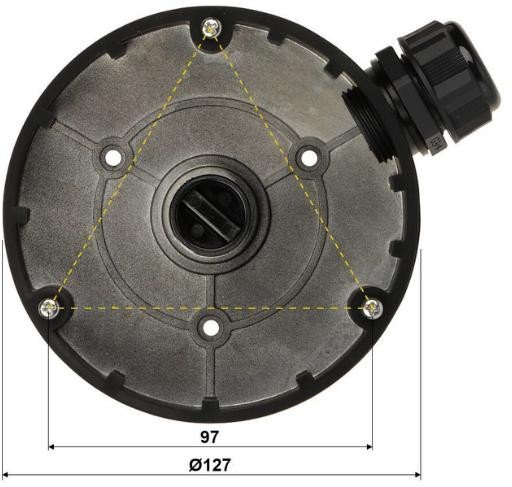 UCHWYT KAMERY STG-1280ZJ-DM8(BLACK)