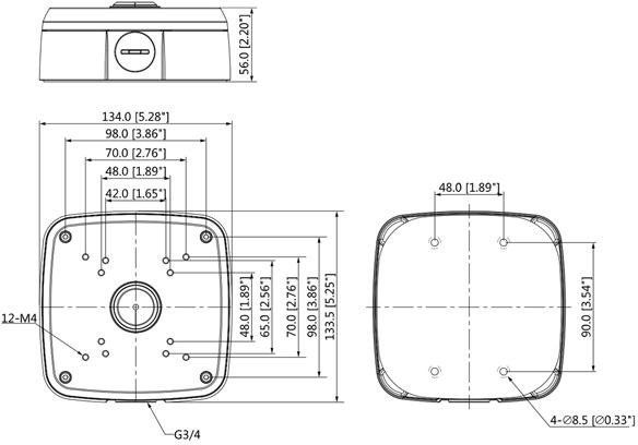 UCHWYT KAMERY STG-PFA121