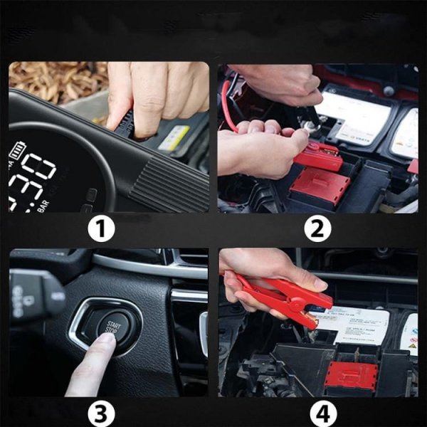 Booster Powerbank Jump Starter Kompresor Samochodowy Zenwire CYD14