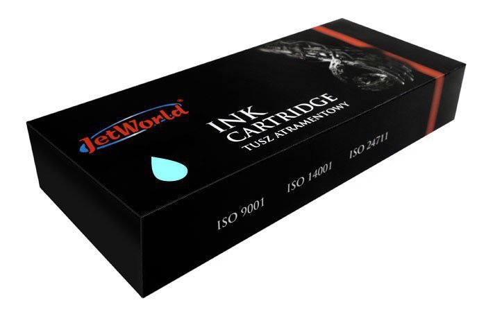 Tusz JetWorld Photo Cyan Canon PFI3300PC zamiennik PFI-3300PC (6440C001)