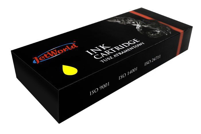 Tusz JetWorld Yellow Canon PFI3700Y zamiennik PFI-3700Y (6447C001)