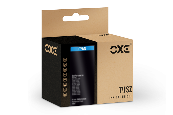 Tusz OXE Cyan Brother LC 123C (tusze z chipem) zamiennik LC123C