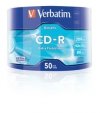 Verbatim CD-R 52x 700MB 50P SP Extra Protection Wrap 43787