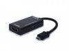 Savio Aktywny adapter MHL micro USB 5 pin - HDMI AF, CL-32