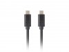 Lanberg Kabel USB-C M/M 3.1 gen 2 1M 10GB/S PD100W czarny