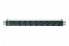 Digitus Listwa zasilająca PDU 19 Rack, 8x gniazdo schuko, 2.0m, 1x wtyk C14, 10A Aluminiowa