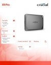 Crucial Dysk SSD X9 Pro 4TB USB-C 3.2 Gen2