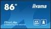 IIYAMA Monitor 86 cali LH8664UHS-B2AG,24/7,IPS,ANDROID.11,4K,3xHDMI,RJ45,    2xUSB,WiFi