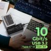 IcyBox Stacja dokująca IB-180MS-C31 SSD Docking 1x 2,5/3,5 & 1x M.2 PCIe NVMena USB 3.2 Gen 2 10 Gbit/s