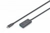 Digitus Kabel przedłużający aktywny, USB 3.2 Gen1 5Gbps, USB-C - USB-A, 5m