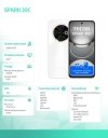 TECNO Smartfon Spark 30C 8/256 Orbit White