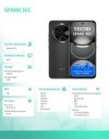 TECNO Smartfon Spark 30C 4/128 Orbit Black