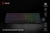 Savio Klawiatura mechaniczna BLACKOUT X2 OUTEMU Brown, Hot Swap