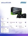 MSI Karta graficzna GeForce RTX 5070 12G SHADOW 3X OC GDDR7 192bit HDMI/DP