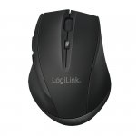 LogiLink Mysz bezprzewodowa BT 5.0,ergonomiczna, czarna
