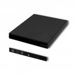 Qoltec Obudowa/kieszeń na napęd optyczny CD/DVD SATA | USB2.0 | 9.5mm