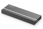 Digitus Obudowa zewnętrzna USB 3.1 Typ C na dysk SSD M.2 NVMe PCIe aluminiowa Czarna