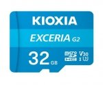 Kioxia Karta pamięci microSD 32GB Gen2 UHS-I U3 adapter Exceria