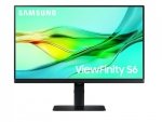 Samsung Monitor 24 cale ViewFinity S60UD IPS 2560x1440 WQHD 16:9 1xHDMI 2xDP 1xUSB-C 90W 3xUSB-A 5ms PinP/PbyP 100Hz HAS+PIV pła
