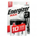 Energizer Baterie alkaliczne LR14/C blister 2szt. ENERGIZER MAX