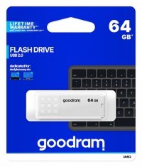 GOODRAM Pendrive UME2 64GB USB 2.0 Biały 