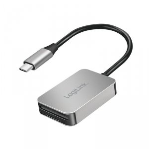 LogiLink Czytnik kart USB3.2 Gen 1, SD/microSD, USB-C