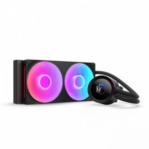 NZXT Chłodzenie wodne Kraken PLUS 240 RGB LCD czarne