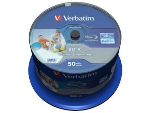 Verbatim BD-R 6x 25GB 50P CB DataLife Printable 43812