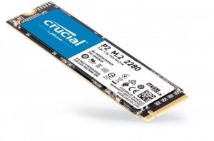 Crucial Dysk SSD P2 1TB   M.2 PCIe NVMe 2280 2400/1800MB/s