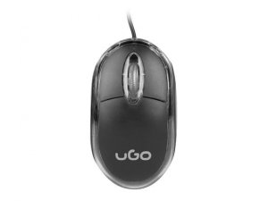 UGo Mysz optyczna Simple 1000 DPI 16-Pack Czarna