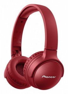 Pioneer Słuchawki SE-S6BN-R Czerwone