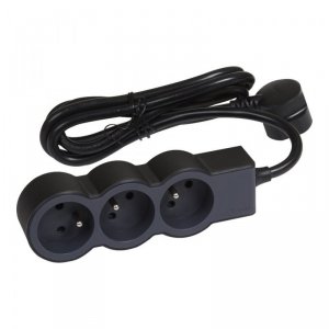 Legrand Przedłużacz listwa 3X2P+Z 3m C/G  049489