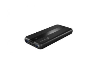 Natec Powerbank Trevi Slim Q 10000mAh 2x USB QC 3.0 + 1x USB-C PD Czarny