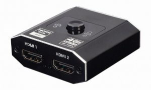 Gembird Dwukierunkowy przełącznik HDMI 4K, 2 porty