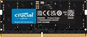 Crucial Pamięć do notebooka DDR5 SODIMM 24GB/5600 CL46 (16Gbit)